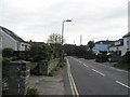 Looking south down West Lane