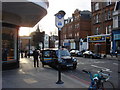 Taxi rank on Canfield Gardens