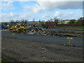 Construction site, Corwen