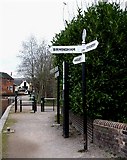 SK2002 : Canal Signpost, Fazeley Junction by Rob Farrow