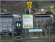 SK2268 : Pay and Display Station Bakewell by michael ely