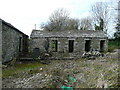 SW8862 : Ruined farm buildings by Jonathan Billinger