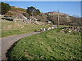 Footpath to old drove roads above Llanaber