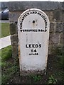 Milestone - Leeds Road