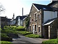 Corner of churchyard, Chagford