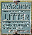 SO4520 : Whatever happened to the 1958 Litter Act? by Pauline E