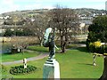 A view east over Parade Gardens, Bath