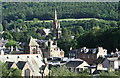 Church spires in Galashiels