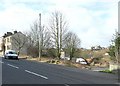 Entrance to cricket ground, New Hey Road, Rastrick