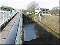 SO8427 : Haw Bridge crosses the Severn by Pauline E