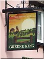 The Rising Sun pub sign