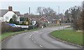 Dunton Road enters Broughton Astley