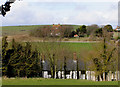 Looking north from the Churchyard at Bishopstone