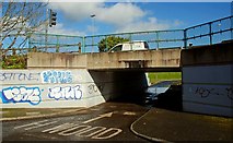 J3876 : Cycle paths, Tillysburn (2) by Albert Bridge