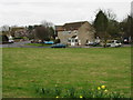 Houses around the green in Acol