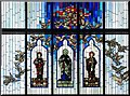 TQ1571 : St Peter & St Paul, Church Road, Teddington, Mx TW11 8PS - Window by John Salmon
