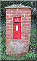 Victorian postbox at Bartestree, dated 1893