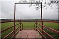 The Marcle Showground from the Metal Bridge