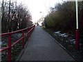 Ramp to Clydebank train station