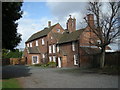 Houses next to Atcham church