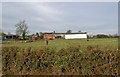 Farm building Bevercotes (and horse)