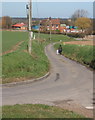 Lane from Milden towards Wyncolls Hall Farm