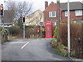 Telephone Box and Post Box in Barnsley Road, Flockton