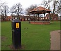 Bandstand and help point Thorne