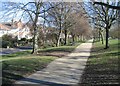 Canal side footpath & Twiss Avenue