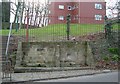 Ancient horse trough in The Hollow