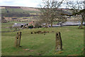 Gateposts near Crag Farm