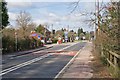 Approaching Canada Corner on the A36 at West Wellow