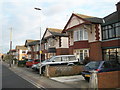 Pleasant suburban homes in Hawthorn Crescent