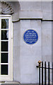 TQ2982 : Charles Dickens' Blue Plaque, Woburn Place, London WC1 by Kevin Gordon