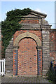 North platform entrance, Needham Market station