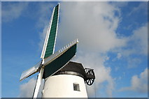 SH3485 : Melin Wynt Llynnon Llanddeusant Llynnon Windmill by Alan Fryer