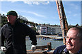 Dittisham: on the ferry to Greenway Quay