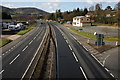 The A40 approaching Whitchurch