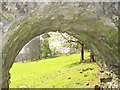 SH4890 : Archway over path leading from the old St. Gwenllwyfo Church to Llysdulas House by Eric Jones