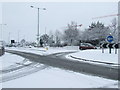 Parkway in the snow