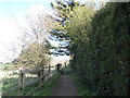 Footpath between rear of Hoylake Road and Portsmouth Golf Club