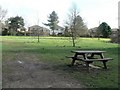 Muscliff: arboretum picnic bench