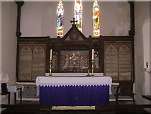 SS5142 : Interior, St Calixtus Church, West Down by Maigheach-gheal