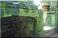 Fireplace, at the Hermitage, Warkworth