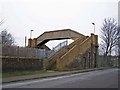 Footbridge over railway