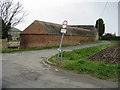 Farm buildings on Flete Road