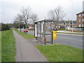 Bus stop opposite Moorgreen Road