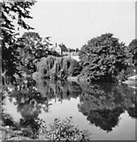 SO5074 : River Teme at Ludlow, Shropshire taken 1967 by Christine Matthews