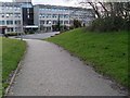 Pathway to West Dunbartonshire council offices