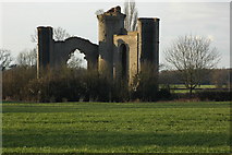 SO8842 : Dunstall Castle viewed from the south by Philip Halling